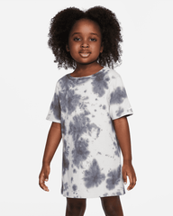 Nike Skye Cloud Wash Dress In Dark Grey