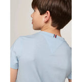 Tommy Hilfiger Boys Cotton Regular Fit T-Shirt In Blue