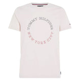 Tommy Hilfiger Mens Monotype Roundle Tee T-Shirts In White