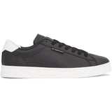 Tommy Hilfiger Mens Low Cupsole Shoes Black And White