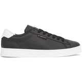 Tommy Hilfiger Mens Low Cupsole Shoes Black And White