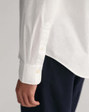 Gant Slim Poplin Shirt In White