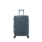 Travel Mate Zipper Pp Hardshell Trolley Luggage Case In Grey