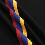 Tshepo Jeans Flag Stripe T-Shirt Black