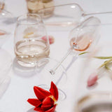 Stemless Glass Set Of 4-Tulip