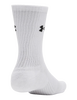 Under Armour Unisex 100 Perfomance 3 Pack Socks In White