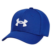 Under Armour Boys Blitzing Cap In Royal Blue/White