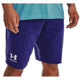 Under Armour Rival Terry Short In Purple