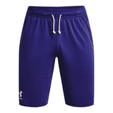 Under Armour Rival Terry Short In Purple