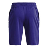 Under Armour Rival Terry Short In Purple