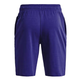 Under Armour Rival Terry Short In Purple