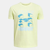 Under Armour Kids Logo Wordmark Ss T-Shirt