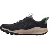 Under Armour Mens Charged Maven Trail Sneakers In Black/Brown