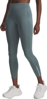 Under Armour Womens Fast 3.0 Ankle Tights In Jasper Blue