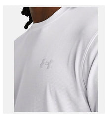 Under Armour Mens Launch Shortsleeve T-Shirts In White
