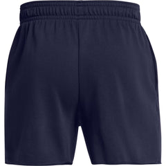 Under Armour Mens Rival Terry Shorts In Navy