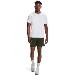 Under Armour Streaker Short Sleeve T-shirt In White