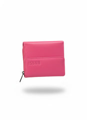 Bossi Womens Mopane Small Leather Flap Closure Purse In Pink