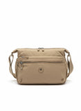 Free Spirit Medium Multi Pocket Sling Bag In Sand