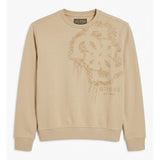 Guess Boys Long Sleeve Sweatshirt In Stone