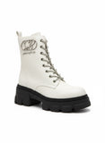 Sissy boy Womens Arleta Ankle Boots In White