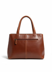Lefel Handbag In Oxblood