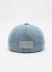 Ben Sherman Mens Denim Dixie Cap In Light Blue