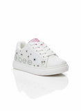 Bebe Girls Shoes In White Multi