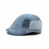 Ben Sherman Mens Denim Dixie Cap In Light Blue