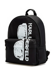 Karl Lagerfeld K Element Backpack In Black