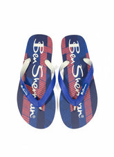 Ben Sherman Mens Check Sandals In Navy