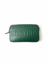 Sissyboy Embossed Print Handbag In Green