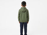 Polo Boys Water Repellent Jacket In Olive