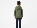 Polo Boys Water Repellent Jacket In Olive