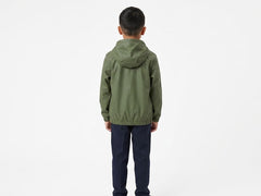 Polo Boys Water Repellent Jacket In Olive