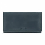 Haeritage Herlcc Leather Lrgeladcredcrd Purse Navy