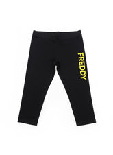 Freddy Womens Short Leggings In Black