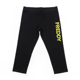 Freddy Womens Short Leggings In Black