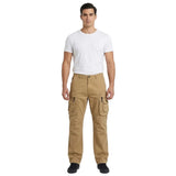 Soviet Mens Cargo Pants In Khaki