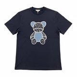 Ben Sherman Mens Fur Bear T-Shirt In Navy