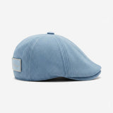Ben Sherman Mens Denim Dixie Cap In Light Blue
