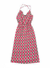 Sissyboy Womens Strappy Wrap Midi Dress In Pink