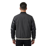 Soviet Mens Chandler Mens Baseball Jacket In Black