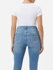 Sissboy Mid Waist Skinny With Embosed Me