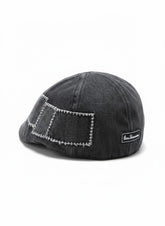 Ben Sherman Mens Denim Dixie Cap In Black