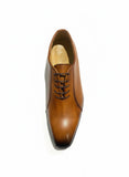 Cavalli Mens Neolit Plain Leather Shoes In Tan