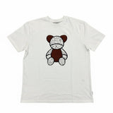 Ben Sherman Mens Fur Bear T-Shirt In White