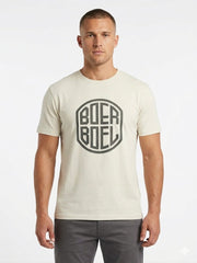 Boerboel Mens Premium Cotton T-shirt In Stone
