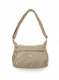Free Spirit Medium Multi Pocket Sling Bag In Sand