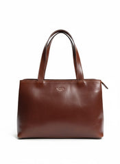 Lefel Handbag In Oxblood